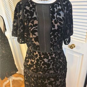 Foxiedox Black and White Floral Dress